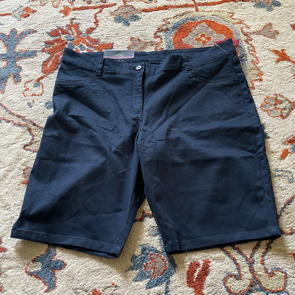 Blue shorts